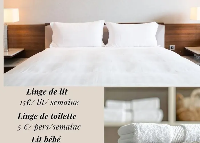 Apartamento Le Bleu Des Vagues Ideal Pour Des à 2 Face à La Wifi Parking Privatif Clim